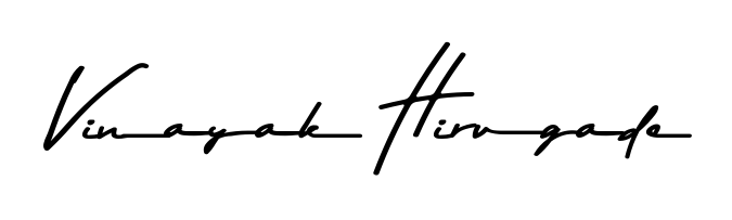See photos of Vinayak Hirugade official signature. Check more albums & portfolios. Read reviews & check more about Asem Kandis PERSONAL USE font. Vinayak Hirugade signature style 9 images and pictures png