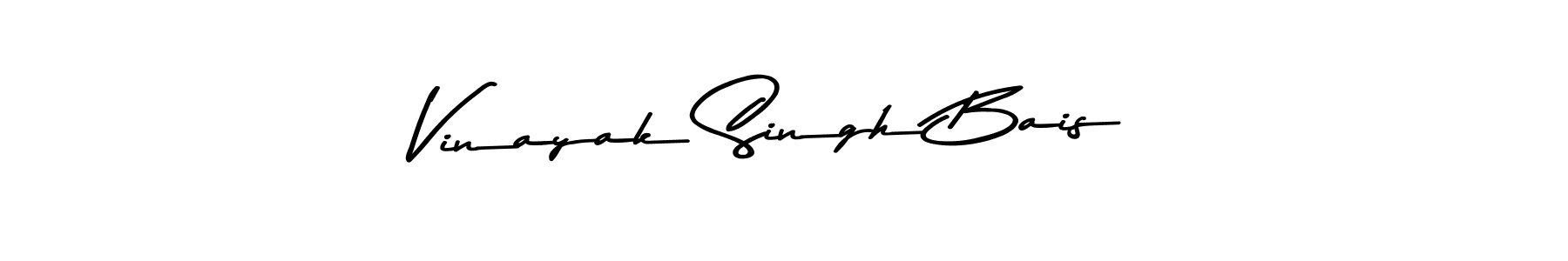 Design your own signature with our free online signature maker. With this signature software, you can create a handwritten (Asem Kandis PERSONAL USE) signature for name Vinayak Singh Bais. Vinayak Singh Bais signature style 9 images and pictures png