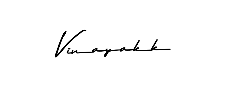 Vinayakk stylish signature style. Best Handwritten Sign (Asem Kandis PERSONAL USE) for my name. Handwritten Signature Collection Ideas for my name Vinayakk. Vinayakk signature style 9 images and pictures png