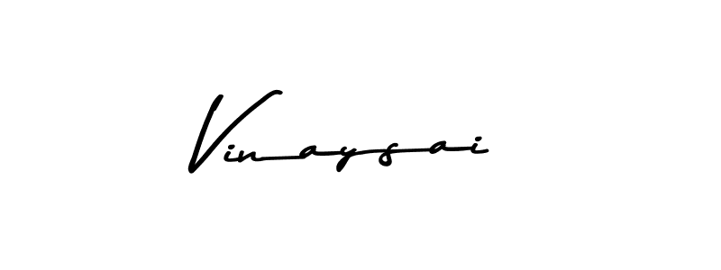 Create a beautiful signature design for name Vinaysai. With this signature (Asem Kandis PERSONAL USE) fonts, you can make a handwritten signature for free. Vinaysai signature style 9 images and pictures png