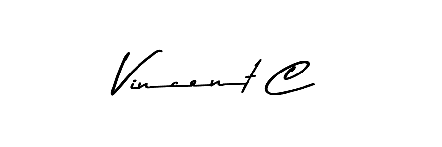 You can use this online signature creator to create a handwritten signature for the name Vincent C. This is the best online autograph maker. Vincent C signature style 9 images and pictures png
