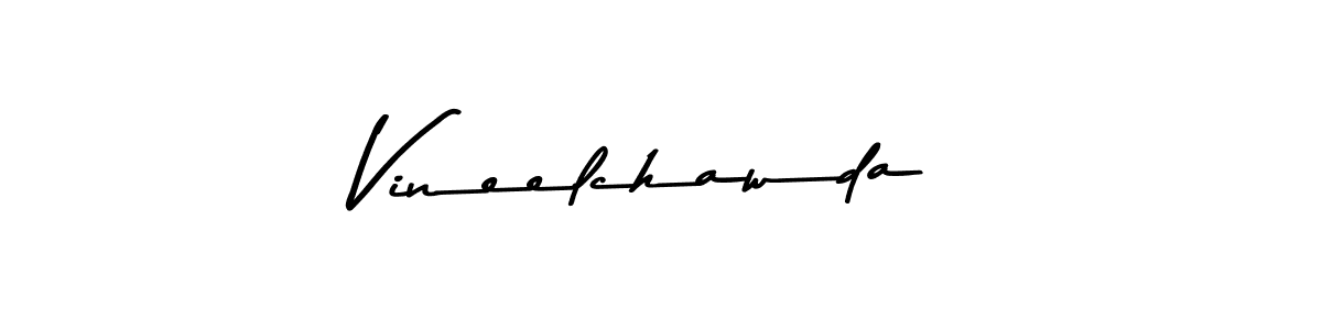 Use a signature maker to create a handwritten signature online. With this signature software, you can design (Asem Kandis PERSONAL USE) your own signature for name Vineelchawda. Vineelchawda signature style 9 images and pictures png