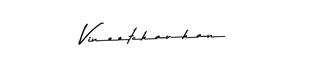 Also we have Vineetchauhan name is the best signature style. Create professional handwritten signature collection using Asem Kandis PERSONAL USE autograph style. Vineetchauhan signature style 9 images and pictures png