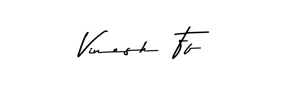 Asem Kandis PERSONAL USE is a professional signature style that is perfect for those who want to add a touch of class to their signature. It is also a great choice for those who want to make their signature more unique. Get Vinesh  Ff name to fancy signature for free. Vinesh  Ff signature style 9 images and pictures png