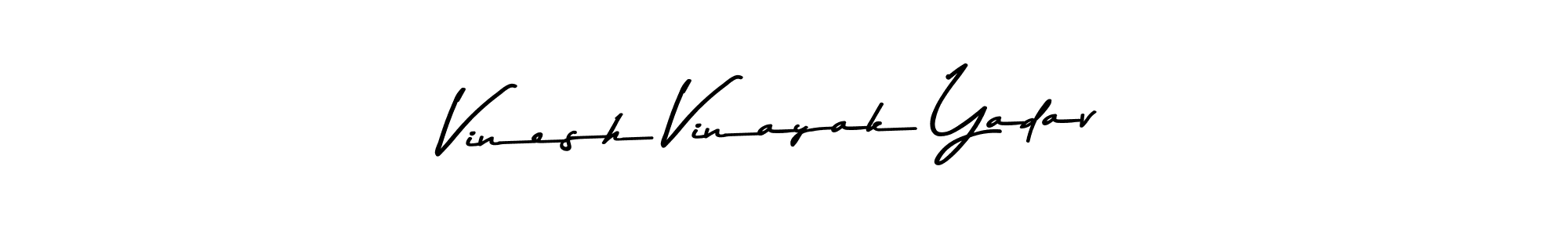Make a beautiful signature design for name Vinesh Vinayak Yadav. Use this online signature maker to create a handwritten signature for free. Vinesh Vinayak Yadav signature style 9 images and pictures png