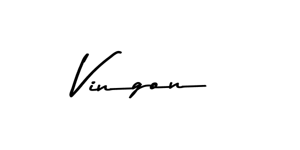 The best way (Asem Kandis PERSONAL USE) to make a short signature is to pick only two or three words in your name. The name Vingon include a total of six letters. For converting this name. Vingon signature style 9 images and pictures png