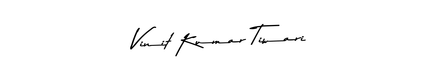 Use a signature maker to create a handwritten signature online. With this signature software, you can design (Asem Kandis PERSONAL USE) your own signature for name Vinit Kumar Tiwari. Vinit Kumar Tiwari signature style 9 images and pictures png