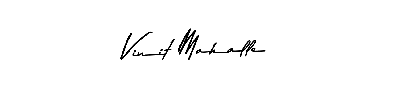 if you are searching for the best signature style for your name Vinit Mahalle. so please give up your signature search. here we have designed multiple signature styles  using Asem Kandis PERSONAL USE. Vinit Mahalle signature style 9 images and pictures png