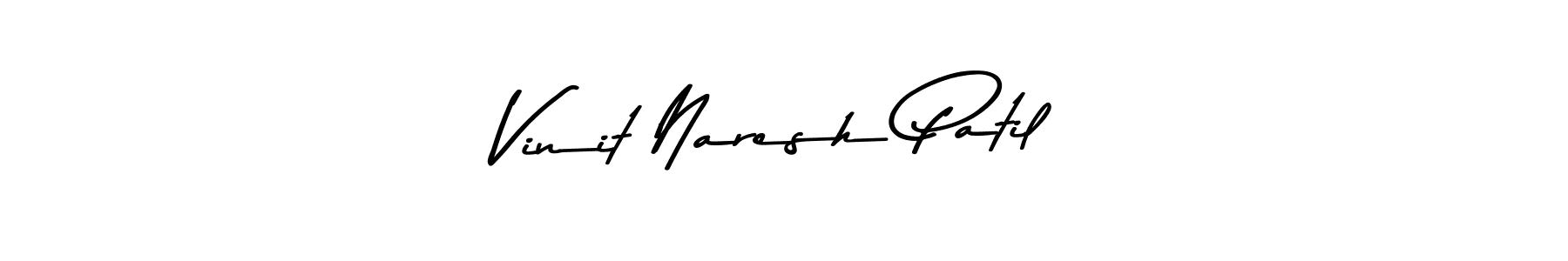 Also we have Vinit Naresh Patil name is the best signature style. Create professional handwritten signature collection using Asem Kandis PERSONAL USE autograph style. Vinit Naresh Patil signature style 9 images and pictures png