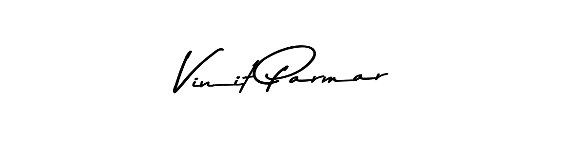 Also we have Vinit Parmar name is the best signature style. Create professional handwritten signature collection using Asem Kandis PERSONAL USE autograph style. Vinit Parmar signature style 9 images and pictures png