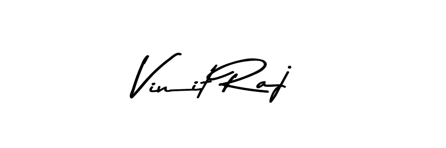 Asem Kandis PERSONAL USE is a professional signature style that is perfect for those who want to add a touch of class to their signature. It is also a great choice for those who want to make their signature more unique. Get Vinit Raj name to fancy signature for free. Vinit Raj signature style 9 images and pictures png