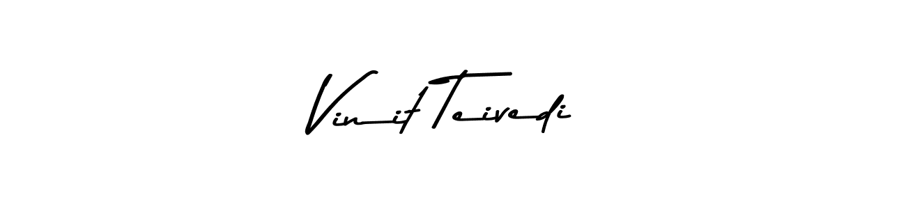 Vinit Teivedi stylish signature style. Best Handwritten Sign (Asem Kandis PERSONAL USE) for my name. Handwritten Signature Collection Ideas for my name Vinit Teivedi. Vinit Teivedi signature style 9 images and pictures png