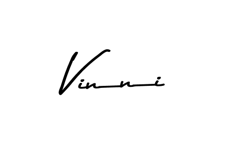 You can use this online signature creator to create a handwritten signature for the name Vinni. This is the best online autograph maker. Vinni signature style 9 images and pictures png