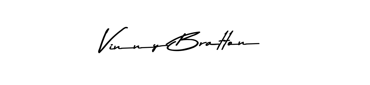 Design your own signature with our free online signature maker. With this signature software, you can create a handwritten (Asem Kandis PERSONAL USE) signature for name Vinny Bratton. Vinny Bratton signature style 9 images and pictures png