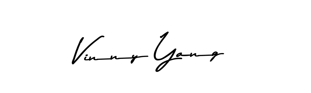 How to make Vinny Yang signature? Asem Kandis PERSONAL USE is a professional autograph style. Create handwritten signature for Vinny Yang name. Vinny Yang signature style 9 images and pictures png