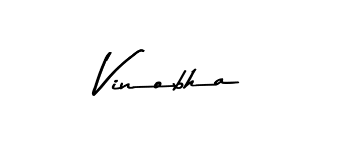 You should practise on your own different ways (Asem Kandis PERSONAL USE) to write your name (Vinobha) in signature. don't let someone else do it for you. Vinobha signature style 9 images and pictures png