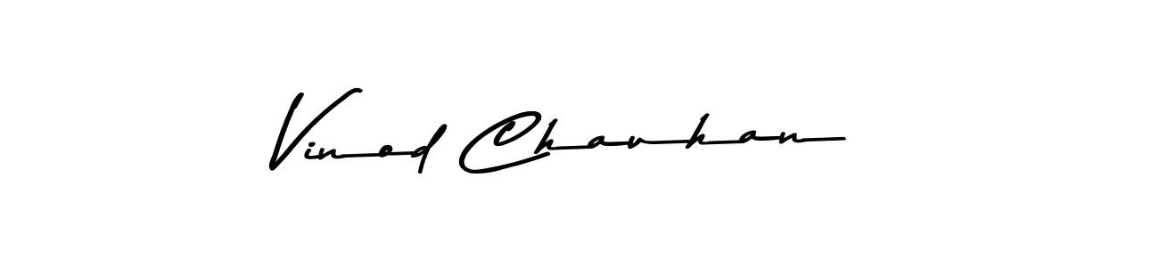 It looks lik you need a new signature style for name Vinod Chauhan. Design unique handwritten (Asem Kandis PERSONAL USE) signature with our free signature maker in just a few clicks. Vinod Chauhan signature style 9 images and pictures png