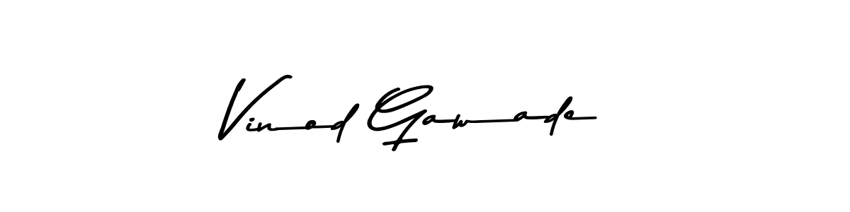 It looks lik you need a new signature style for name Vinod Gawade. Design unique handwritten (Asem Kandis PERSONAL USE) signature with our free signature maker in just a few clicks. Vinod Gawade signature style 9 images and pictures png