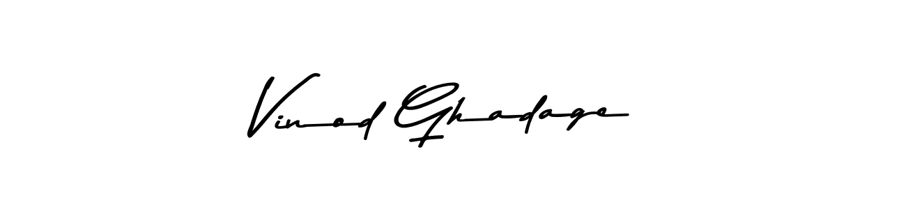 Make a beautiful signature design for name Vinod Ghadage. Use this online signature maker to create a handwritten signature for free. Vinod Ghadage signature style 9 images and pictures png