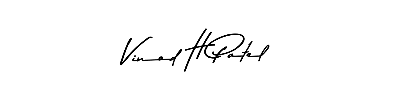 You can use this online signature creator to create a handwritten signature for the name Vinod H Patel. This is the best online autograph maker. Vinod H Patel signature style 9 images and pictures png