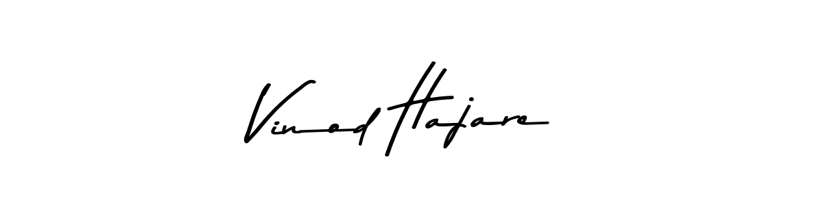 You should practise on your own different ways (Asem Kandis PERSONAL USE) to write your name (Vinod Hajare) in signature. don't let someone else do it for you. Vinod Hajare signature style 9 images and pictures png