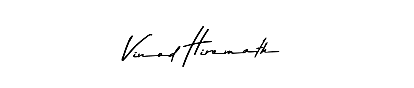 You can use this online signature creator to create a handwritten signature for the name Vinod Hiremath. This is the best online autograph maker. Vinod Hiremath signature style 9 images and pictures png