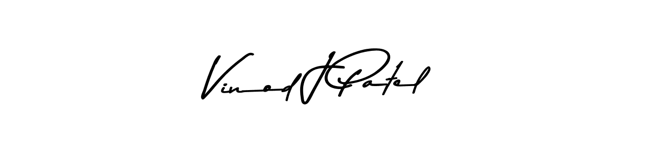 You should practise on your own different ways (Asem Kandis PERSONAL USE) to write your name (Vinod J Patel) in signature. don't let someone else do it for you. Vinod J Patel signature style 9 images and pictures png
