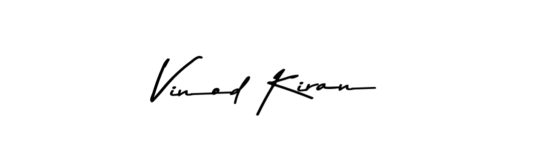 Similarly Asem Kandis PERSONAL USE is the best handwritten signature design. Signature creator online .You can use it as an online autograph creator for name Vinod Kiran. Vinod Kiran signature style 9 images and pictures png