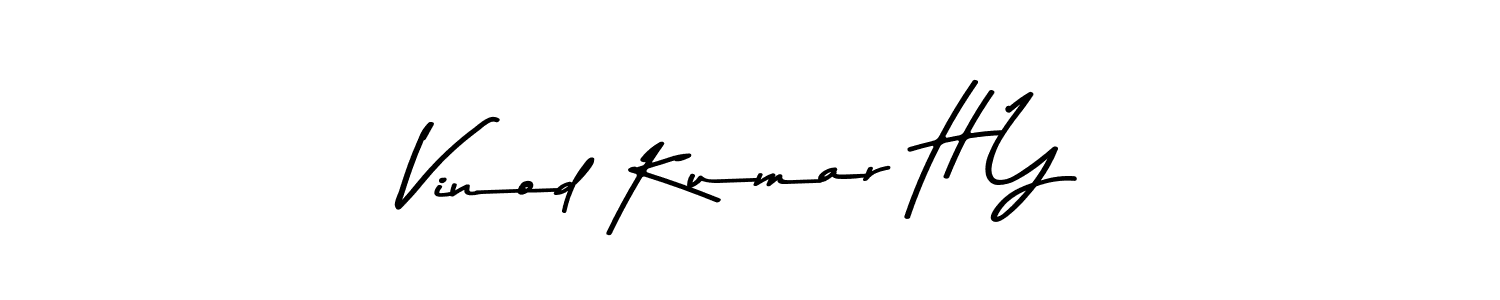 Once you've used our free online signature maker to create your best signature Asem Kandis PERSONAL USE style, it's time to enjoy all of the benefits that Vinod Kumar H Y name signing documents. Vinod Kumar H Y signature style 9 images and pictures png
