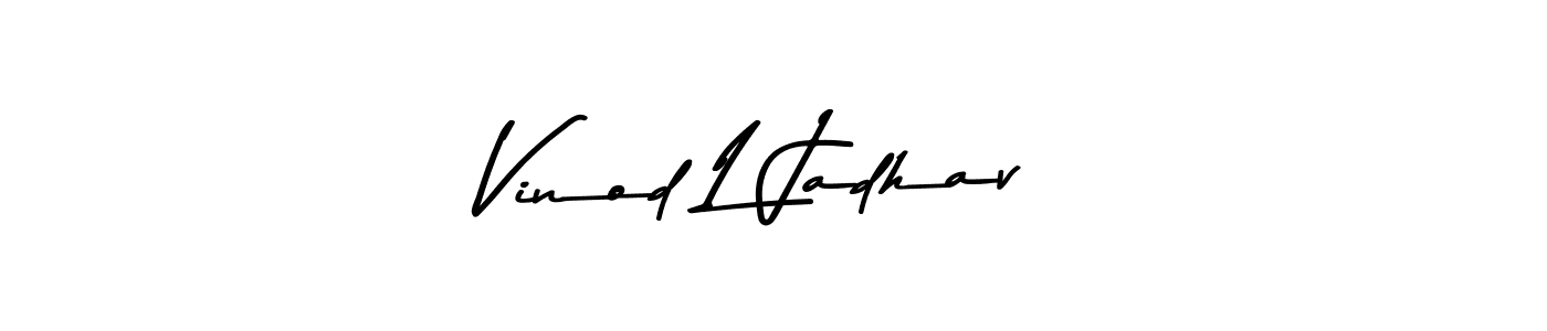 Here are the top 10 professional signature styles for the name Vinod L Jadhav. These are the best autograph styles you can use for your name. Vinod L Jadhav signature style 9 images and pictures png