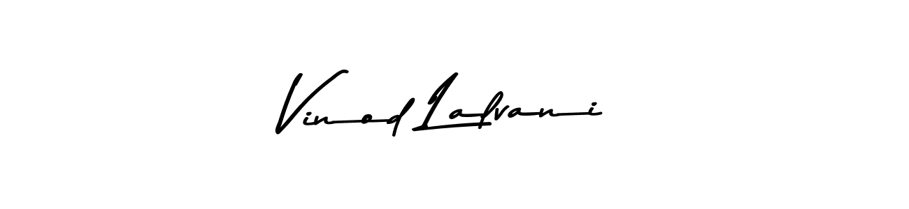 Similarly Asem Kandis PERSONAL USE is the best handwritten signature design. Signature creator online .You can use it as an online autograph creator for name Vinod Lalvani. Vinod Lalvani signature style 9 images and pictures png