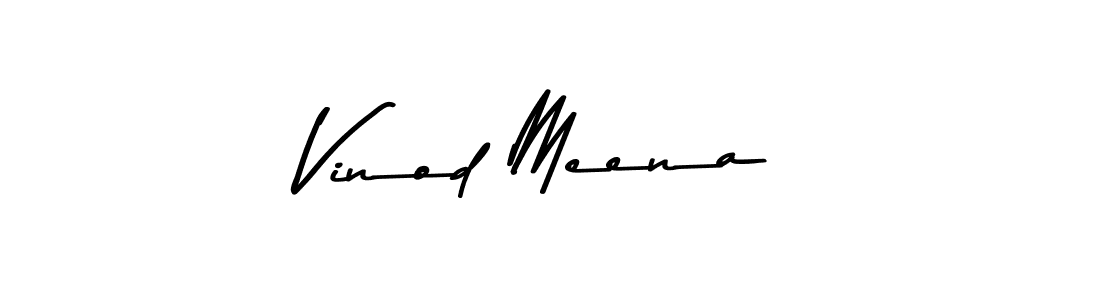 You should practise on your own different ways (Asem Kandis PERSONAL USE) to write your name (Vinod Meena) in signature. don't let someone else do it for you. Vinod Meena signature style 9 images and pictures png