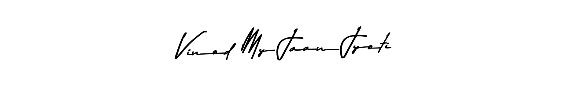 Make a beautiful signature design for name Vinod My Jaan Jyoti. Use this online signature maker to create a handwritten signature for free. Vinod My Jaan Jyoti signature style 9 images and pictures png