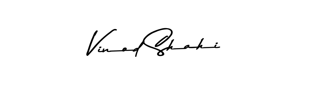 Asem Kandis PERSONAL USE is a professional signature style that is perfect for those who want to add a touch of class to their signature. It is also a great choice for those who want to make their signature more unique. Get Vinod Shahi name to fancy signature for free. Vinod Shahi signature style 9 images and pictures png
