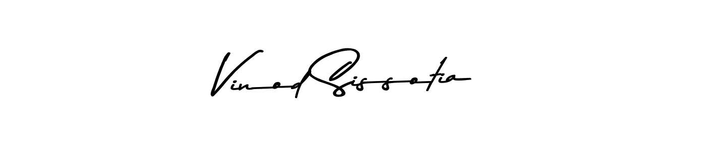 Here are the top 10 professional signature styles for the name Vinod Sissotia. These are the best autograph styles you can use for your name. Vinod Sissotia signature style 9 images and pictures png