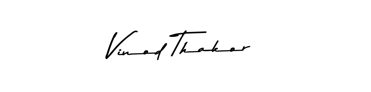 It looks lik you need a new signature style for name Vinod Thakor. Design unique handwritten (Asem Kandis PERSONAL USE) signature with our free signature maker in just a few clicks. Vinod Thakor signature style 9 images and pictures png