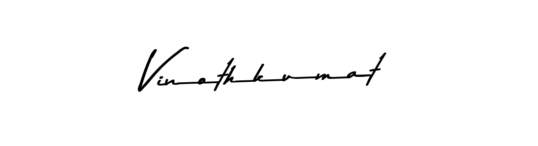 Asem Kandis PERSONAL USE is a professional signature style that is perfect for those who want to add a touch of class to their signature. It is also a great choice for those who want to make their signature more unique. Get Vinothkumat name to fancy signature for free. Vinothkumat signature style 9 images and pictures png