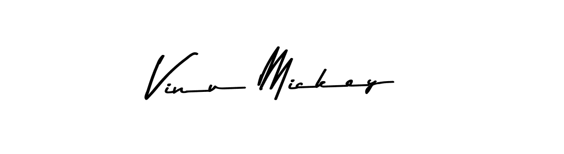Similarly Asem Kandis PERSONAL USE is the best handwritten signature design. Signature creator online .You can use it as an online autograph creator for name Vinu Mickey. Vinu Mickey signature style 9 images and pictures png