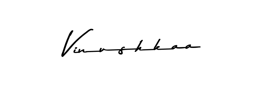 You should practise on your own different ways (Asem Kandis PERSONAL USE) to write your name (Vinushkaa) in signature. don't let someone else do it for you. Vinushkaa signature style 9 images and pictures png