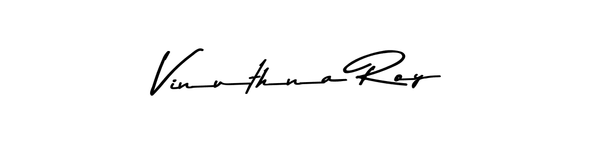 You should practise on your own different ways (Asem Kandis PERSONAL USE) to write your name (Vinuthna Roy) in signature. don't let someone else do it for you. Vinuthna Roy signature style 9 images and pictures png