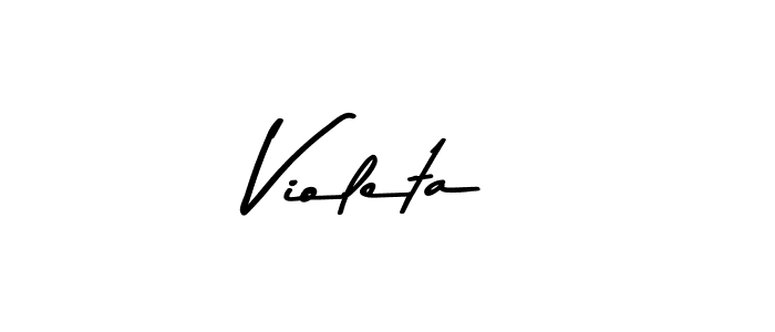 Also we have Violeta name is the best signature style. Create professional handwritten signature collection using Asem Kandis PERSONAL USE autograph style. Violeta signature style 9 images and pictures png