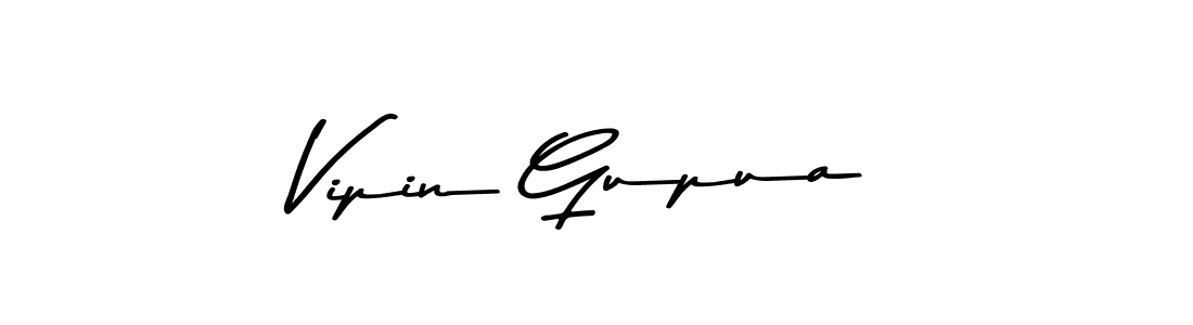 Asem Kandis PERSONAL USE is a professional signature style that is perfect for those who want to add a touch of class to their signature. It is also a great choice for those who want to make their signature more unique. Get Vipin Gupua name to fancy signature for free. Vipin Gupua signature style 9 images and pictures png