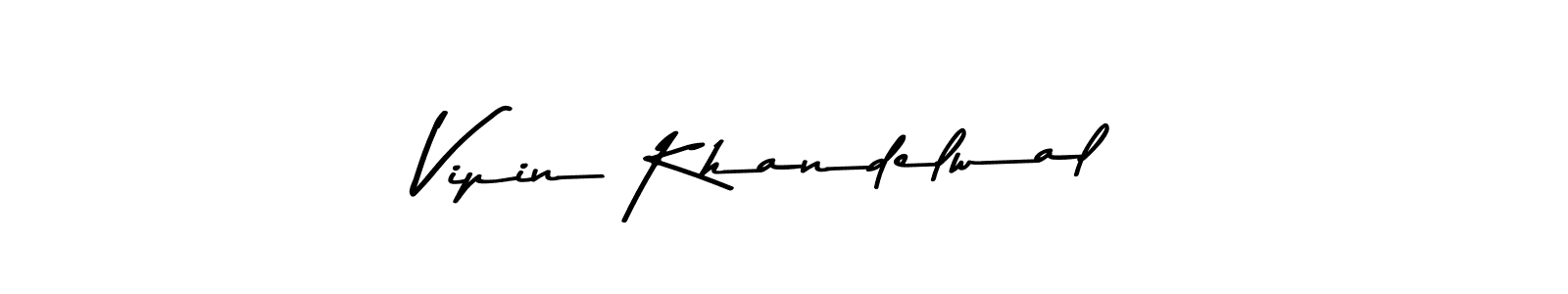 You should practise on your own different ways (Asem Kandis PERSONAL USE) to write your name (Vipin Khandelwal) in signature. don't let someone else do it for you. Vipin Khandelwal signature style 9 images and pictures png