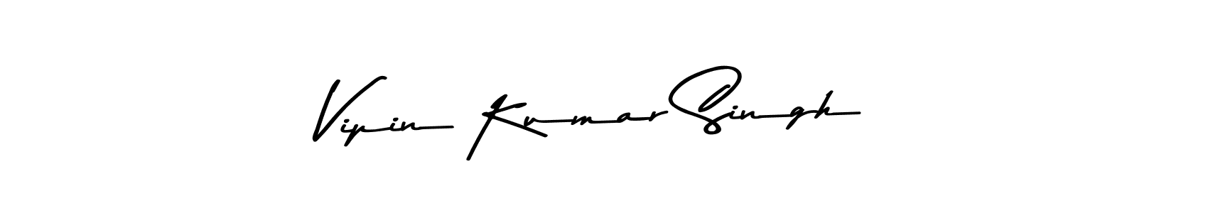 Vipin Kumar Singh stylish signature style. Best Handwritten Sign (Asem Kandis PERSONAL USE) for my name. Handwritten Signature Collection Ideas for my name Vipin Kumar Singh. Vipin Kumar Singh signature style 9 images and pictures png