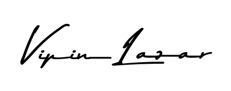 See photos of Vipin Lazar official signature. Check more albums & portfolios. Read reviews & check more about Asem Kandis PERSONAL USE font. Vipin Lazar signature style 9 images and pictures png