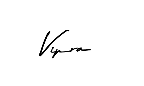 Design your own signature with our free online signature maker. With this signature software, you can create a handwritten (Asem Kandis PERSONAL USE) signature for name Vipra. Vipra signature style 9 images and pictures png