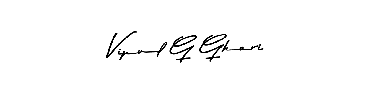 The best way (Asem Kandis PERSONAL USE) to make a short signature is to pick only two or three words in your name. The name Vipul G Ghori include a total of six letters. For converting this name. Vipul G Ghori signature style 9 images and pictures png