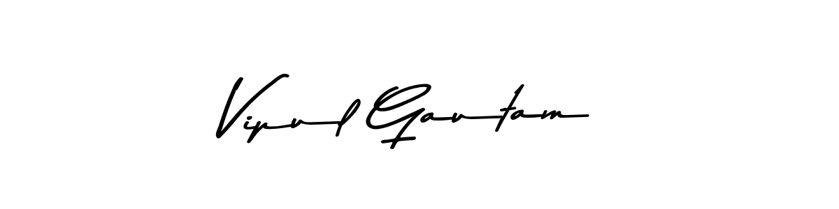 You can use this online signature creator to create a handwritten signature for the name Vipul Gautam. This is the best online autograph maker. Vipul Gautam signature style 9 images and pictures png