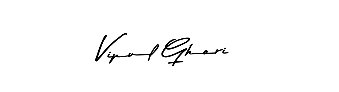 Use a signature maker to create a handwritten signature online. With this signature software, you can design (Asem Kandis PERSONAL USE) your own signature for name Vipul Ghori. Vipul Ghori signature style 9 images and pictures png