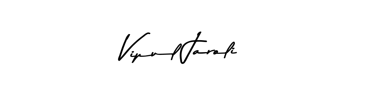 Also we have Vipul Jaroli name is the best signature style. Create professional handwritten signature collection using Asem Kandis PERSONAL USE autograph style. Vipul Jaroli signature style 9 images and pictures png